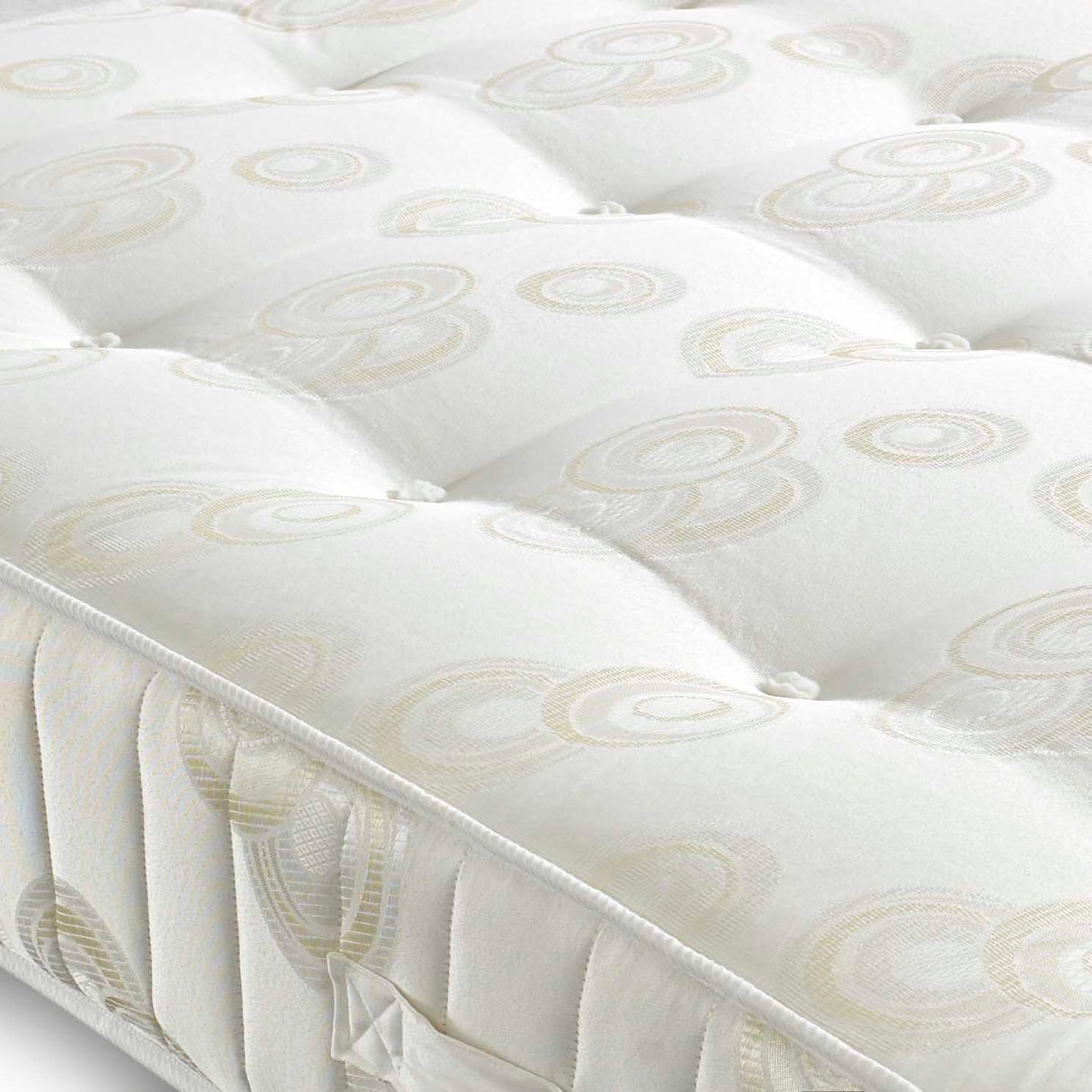 Banbury Zip and Link Cotton Damask Coil Sprung Mattress