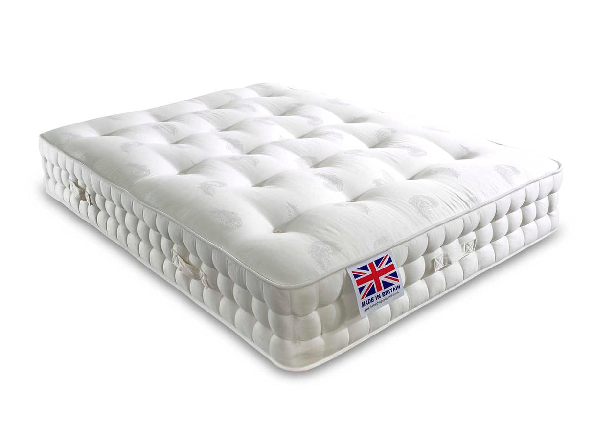 Brecon Pocket Cool Blue Hand Stitched Mattress