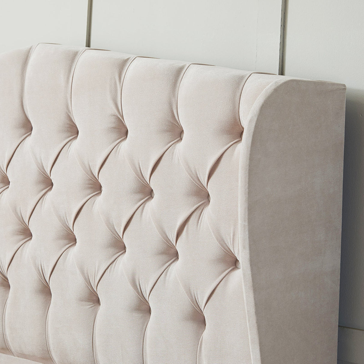 Opulence Chelsea Winged Upholstered Headboard