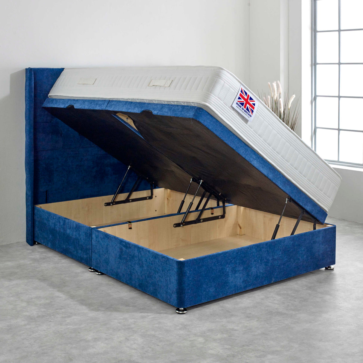 Cheltenham Encapsulated Pocket Reflex Ottoman Bed Set