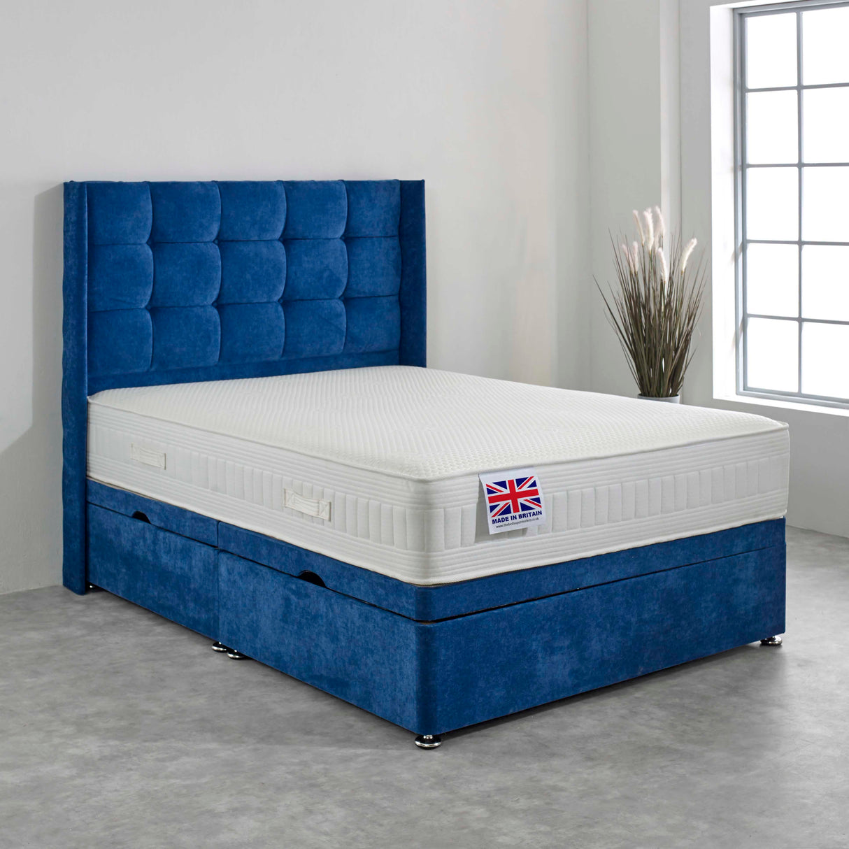 Cheltenham Encapsulated Pocket Reflex Ottoman Bed Set