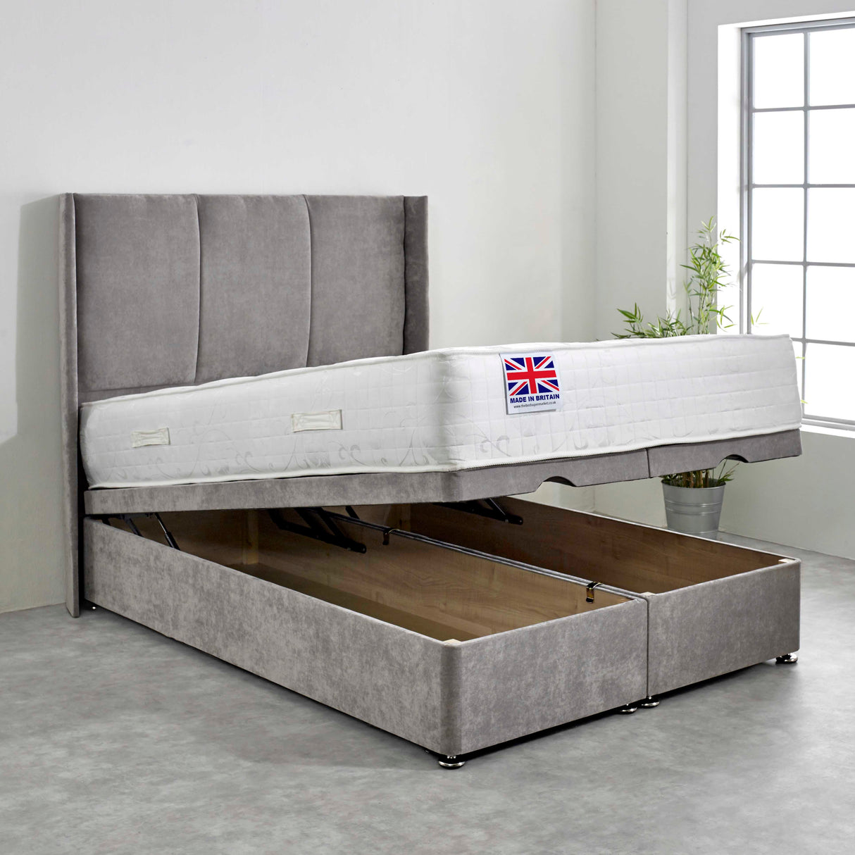 Cleavdon Ortho Backcare Ottoman Bed Set