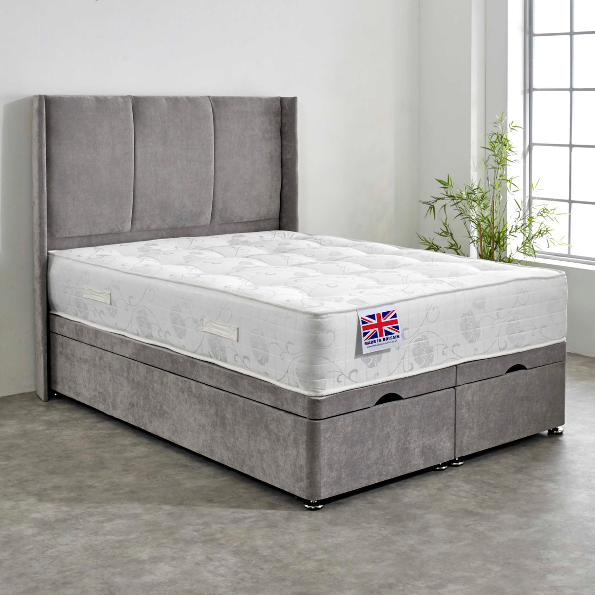 Cleavdon Ortho Backcare Ottoman Bed Set