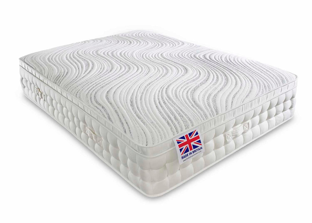 Suffolk Pillowbox Hand Stitched Memory Pocket Ottoman Bed Set