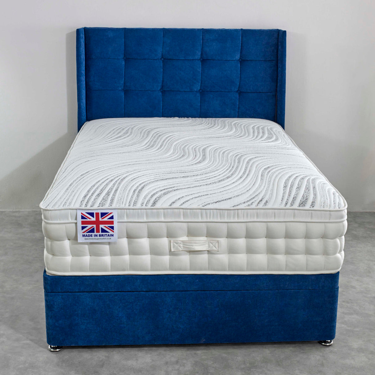 Dorset Pillowbox Hand Stitched Laygel Pocket Ottoman Bed Set