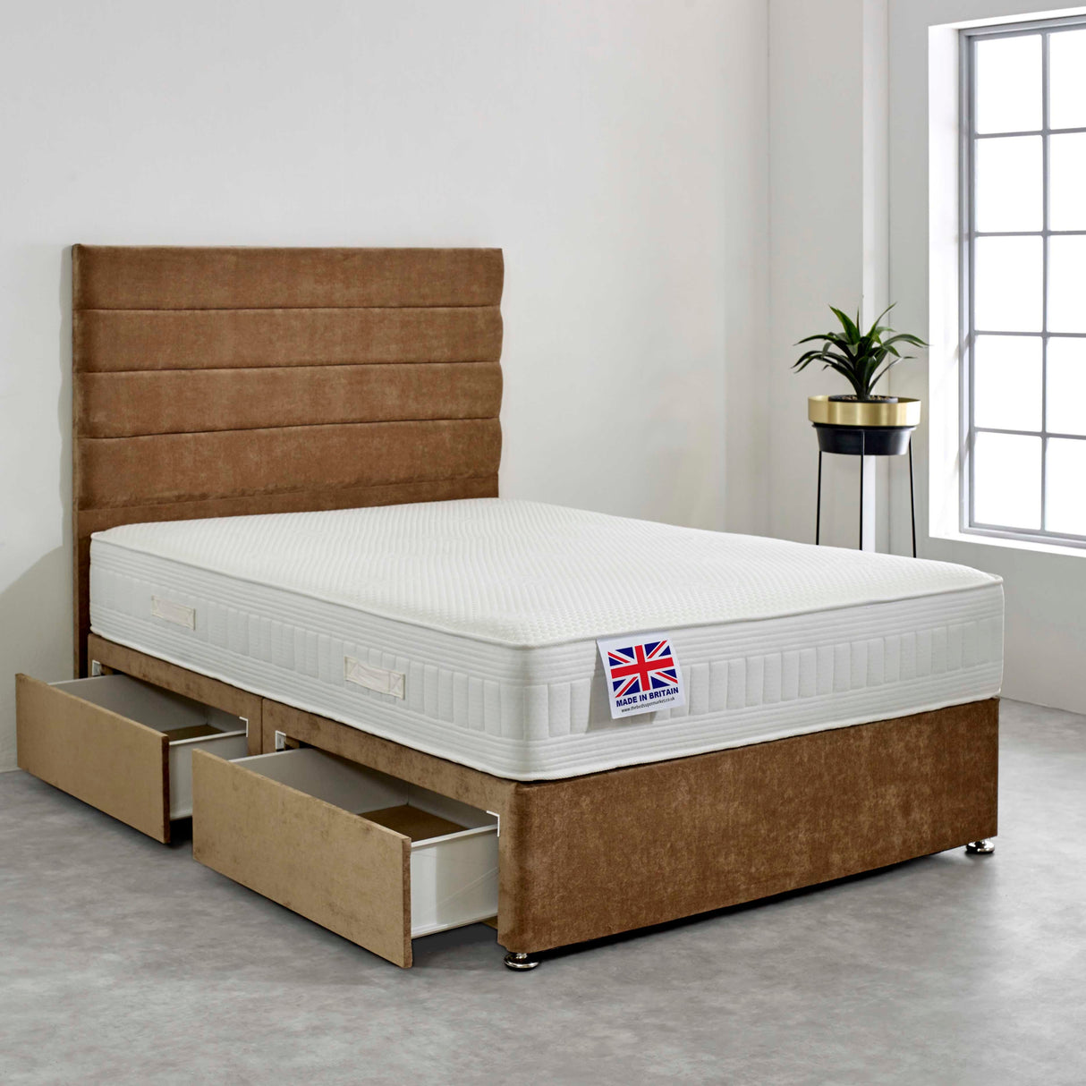Whitchurch Encapsulated Pocket Memory Divan Bed Set