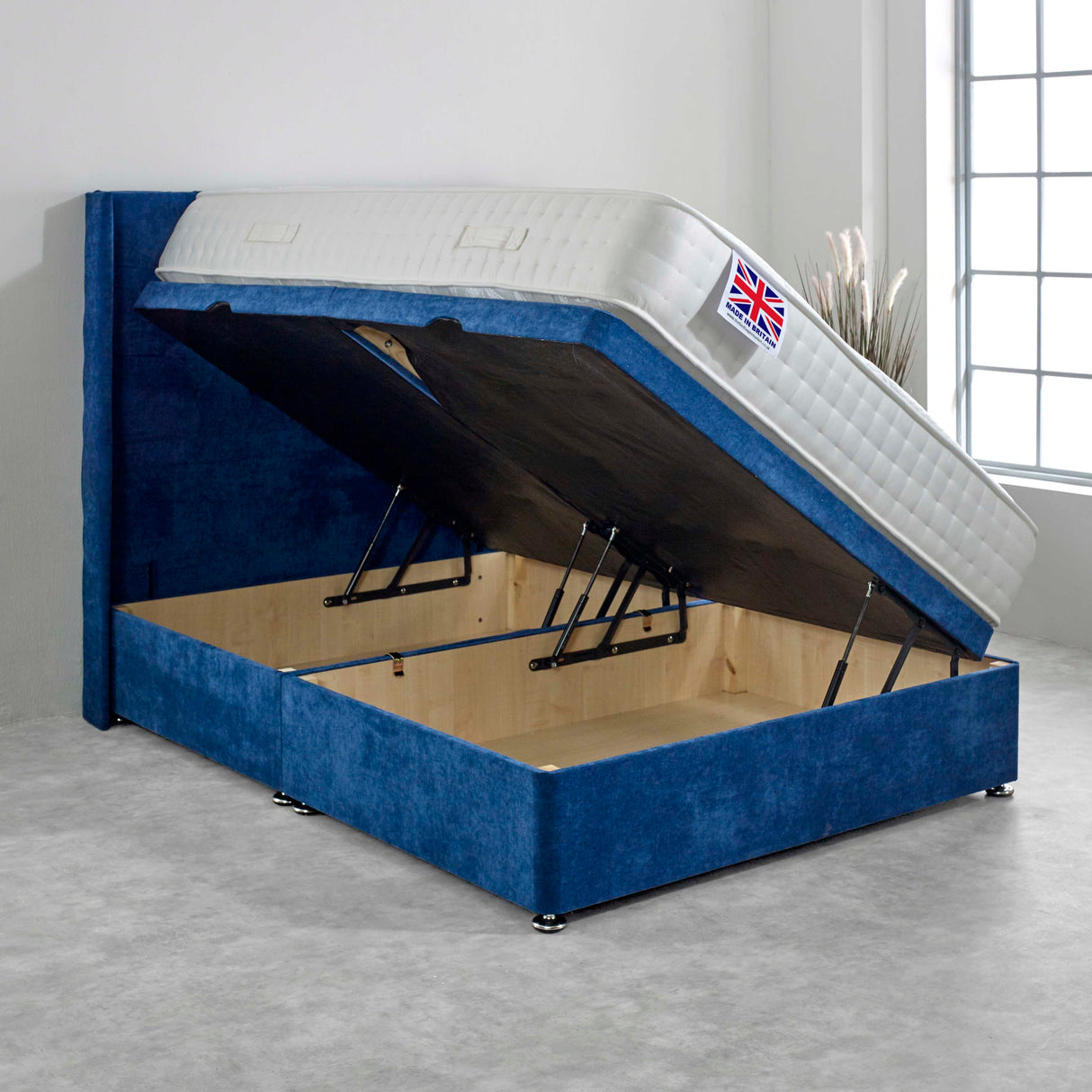 Harrogate 1000 Pocket Sprung Silk Ottoman Bed Set