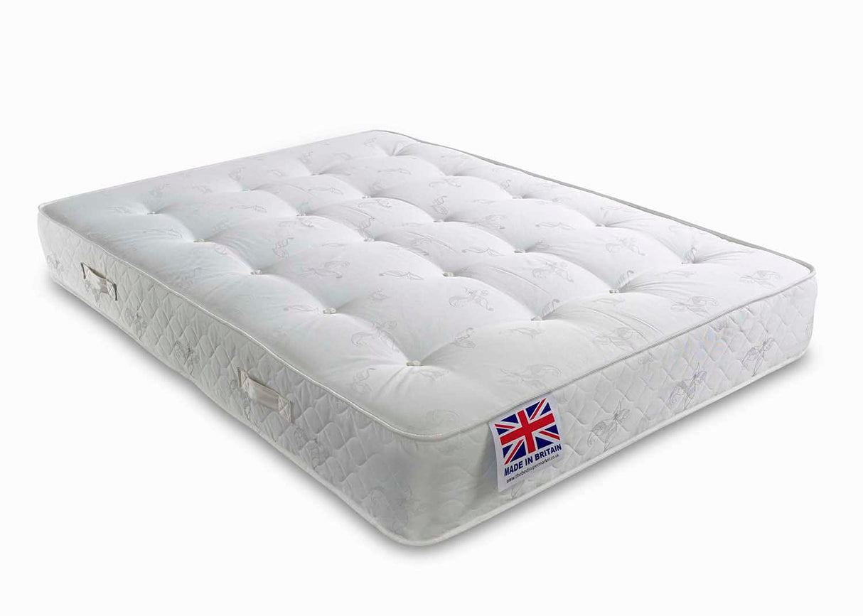 Kendal Orthopaedic Foam Sprung Divan Guest Bed Set with 2 x Mattresses