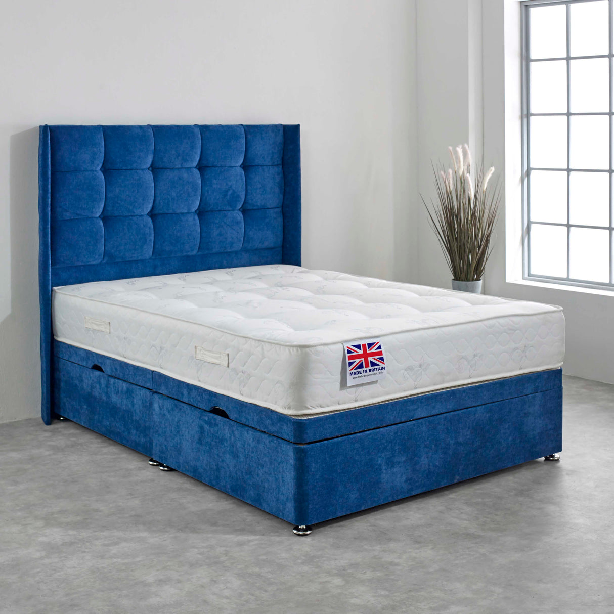 Kendal Orthopaedic Foam Sprung Ottoman Bed Set