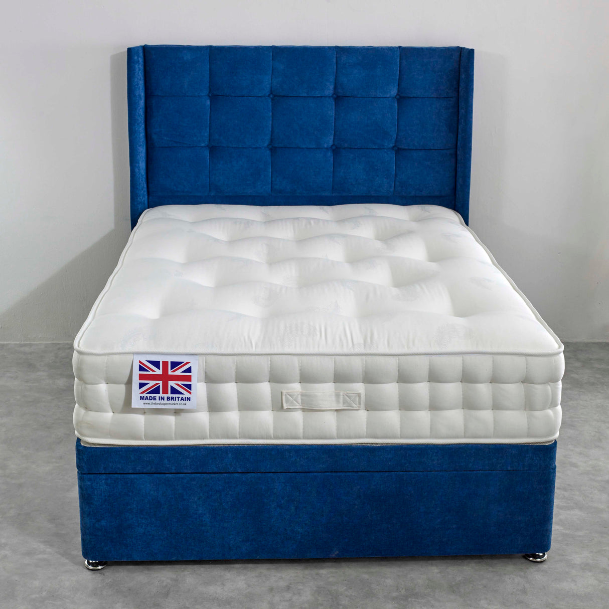 Malvern Pocket Memory Hand Stitched Ottoman Bed Set