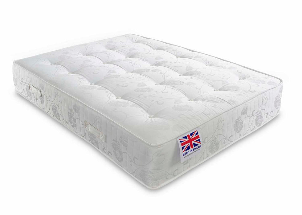 Newbury Orthopaedic Firm Sprung Divan Guest Bed with 2 x Mattresses