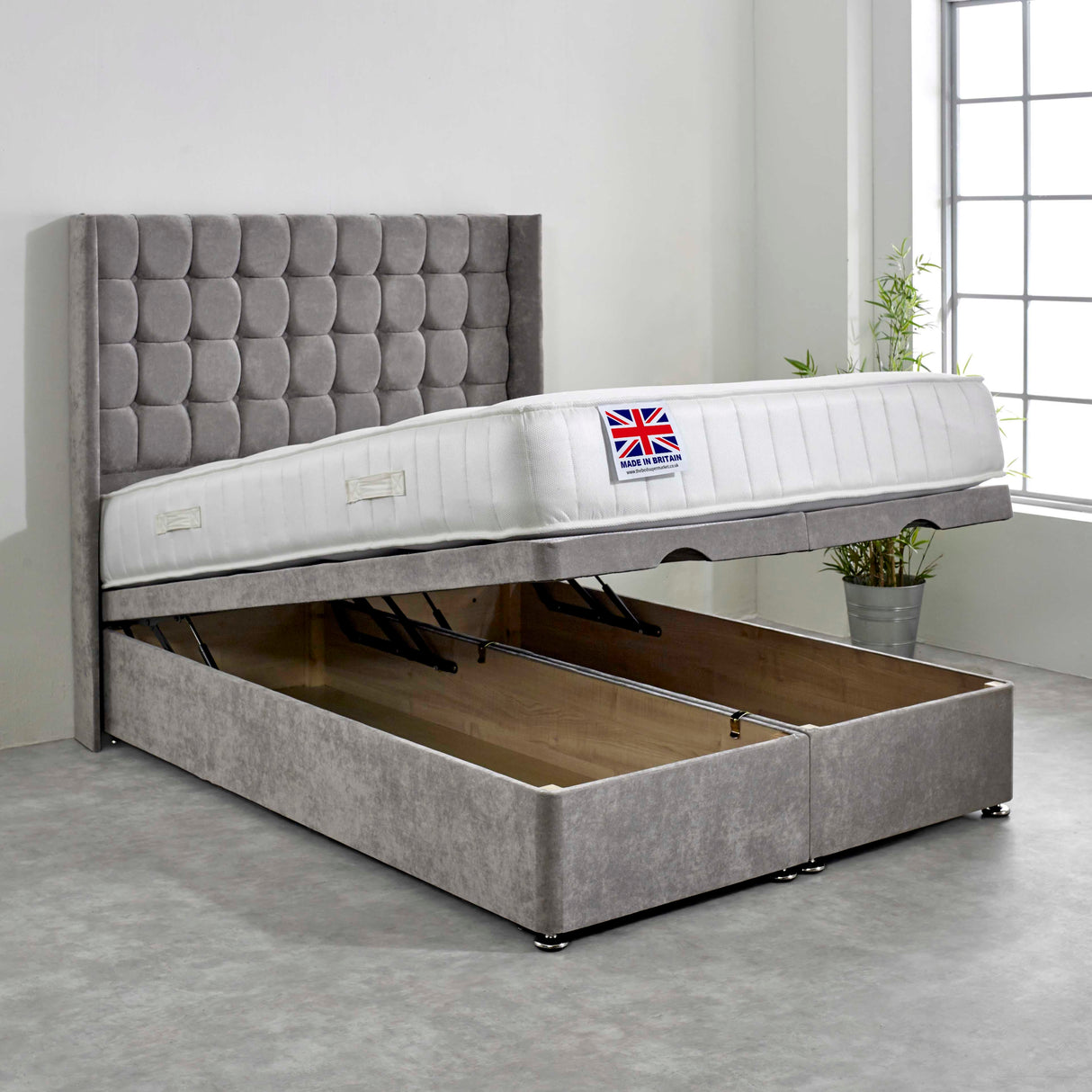 Royal Tunbridge 1000 Pocket Sprung Ottoman Bed Set