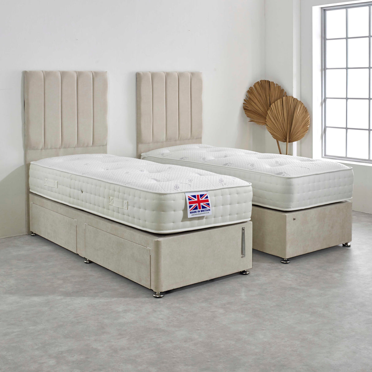 Stratford Zip and Link 1000 Pocket Memory Sprung Mattress