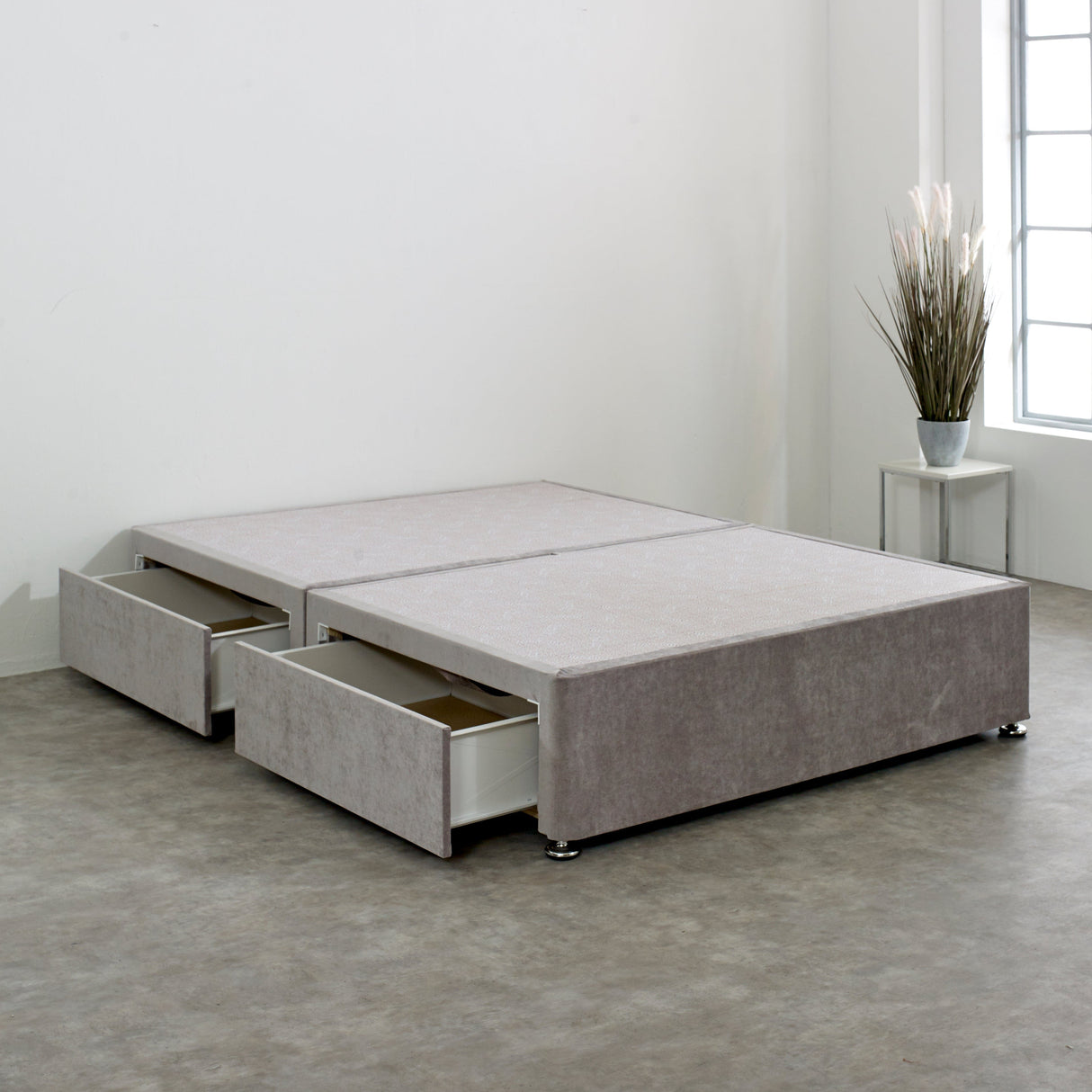 Reinforced Platform Top Divan Bed Base