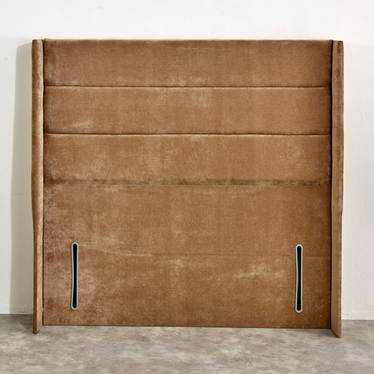 Wellington Winged Floor Standing Upholstered Headboard