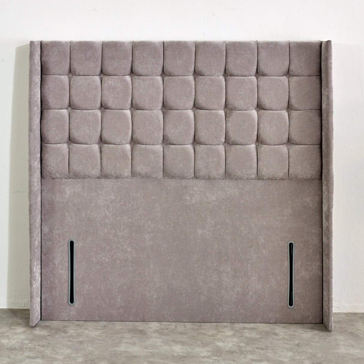 Venice Winged Floor Standing Upholstered Headboard