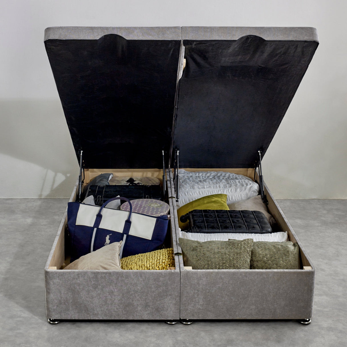 Superior End Lift Storage Ottoman Divan Bed Base