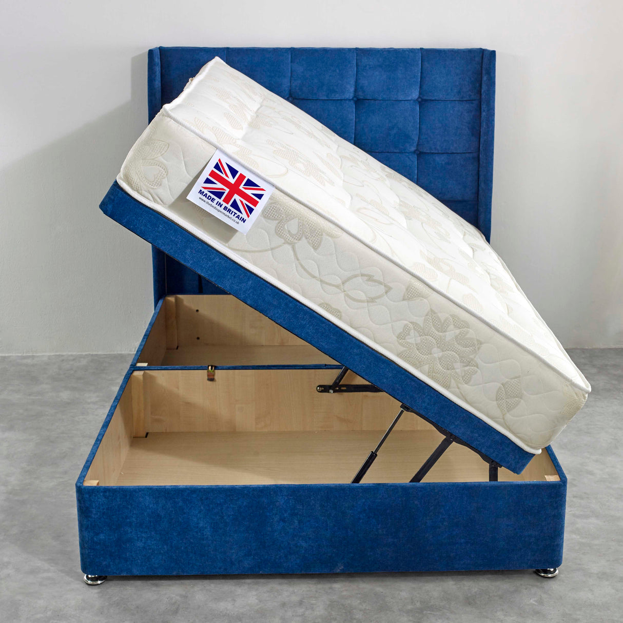 Warwick Orthopaedic Coil Sprung Ottoman Bed Set