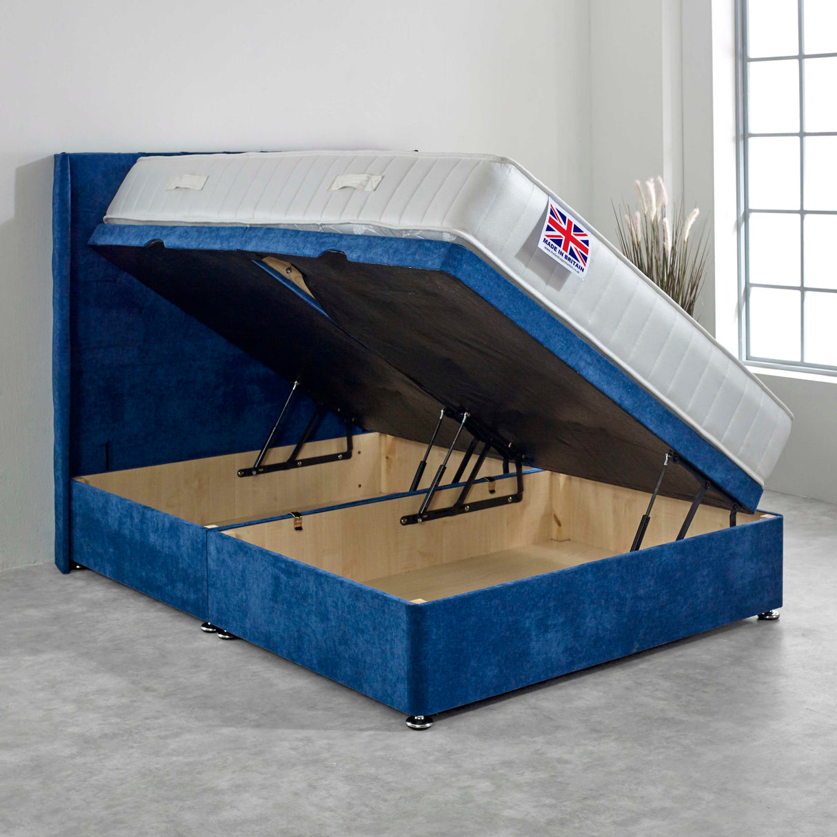 Weymouth Cool Touch Memory Sprung Ottoman Bed Set