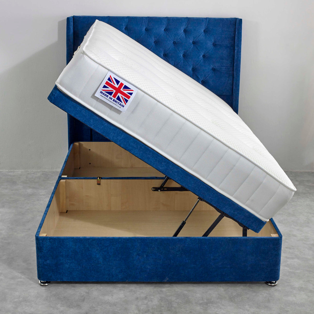 Weymouth Cool Touch Memory Sprung Ottoman Bed Set