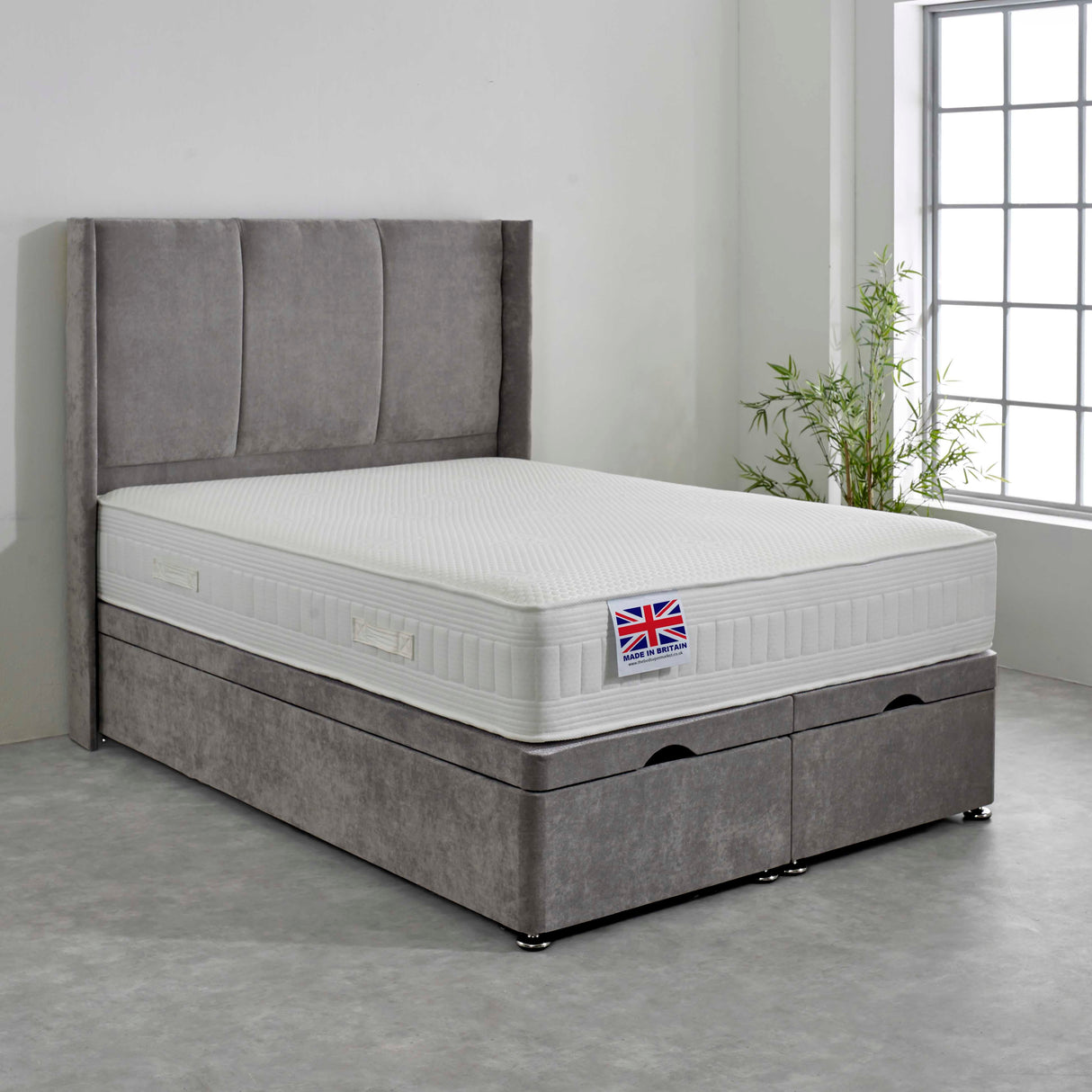 Whitchurch Encapsulated Pocket Memory Ottoman Bed Set