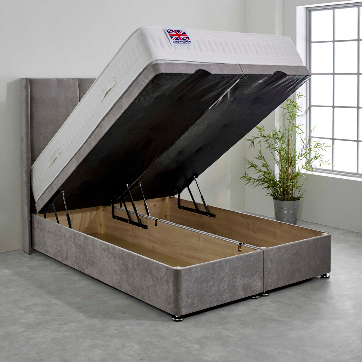 Whitchurch Encapsulated Pocket Memory Ottoman Bed Set