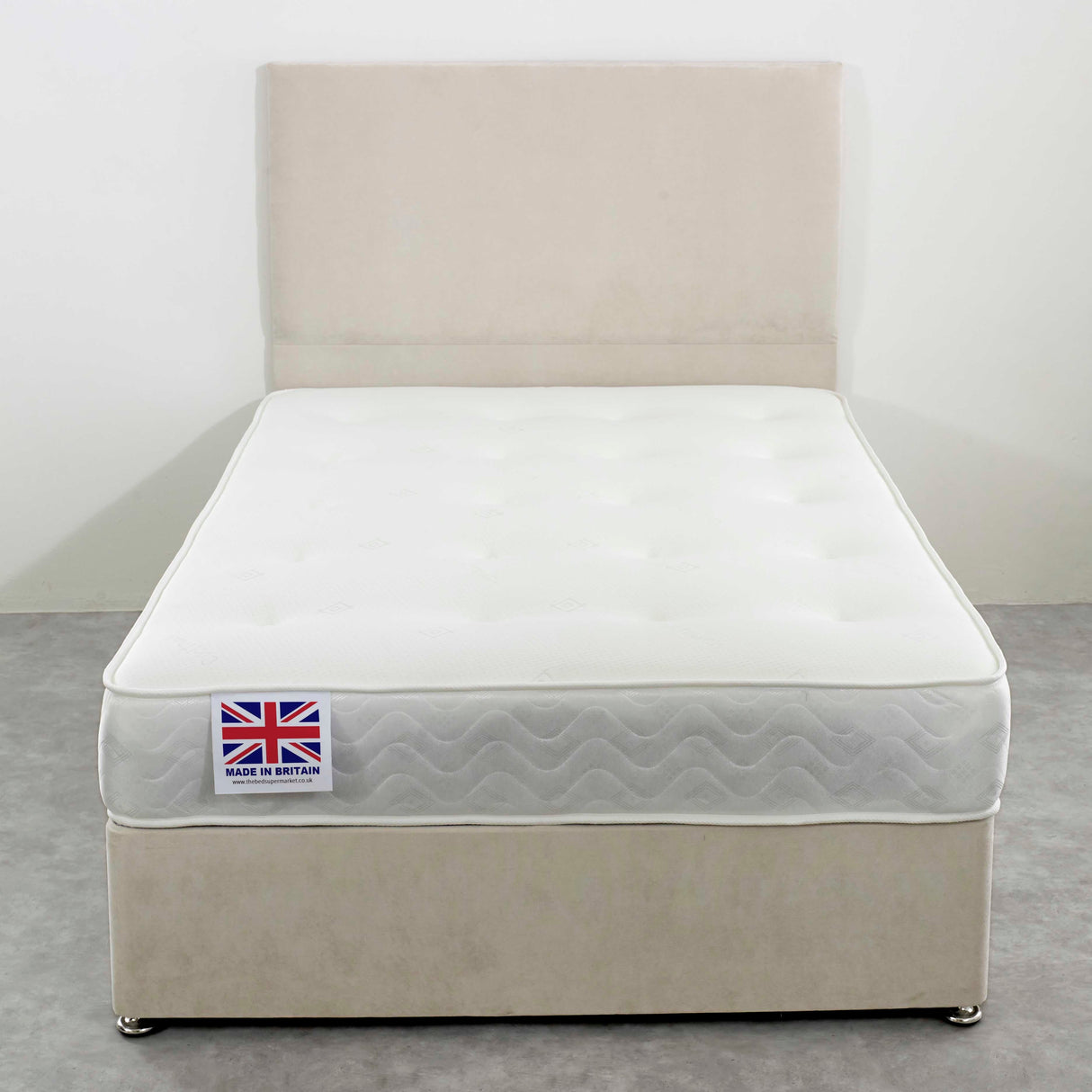 Winter/Summer Memory Foam Divan Bed Set