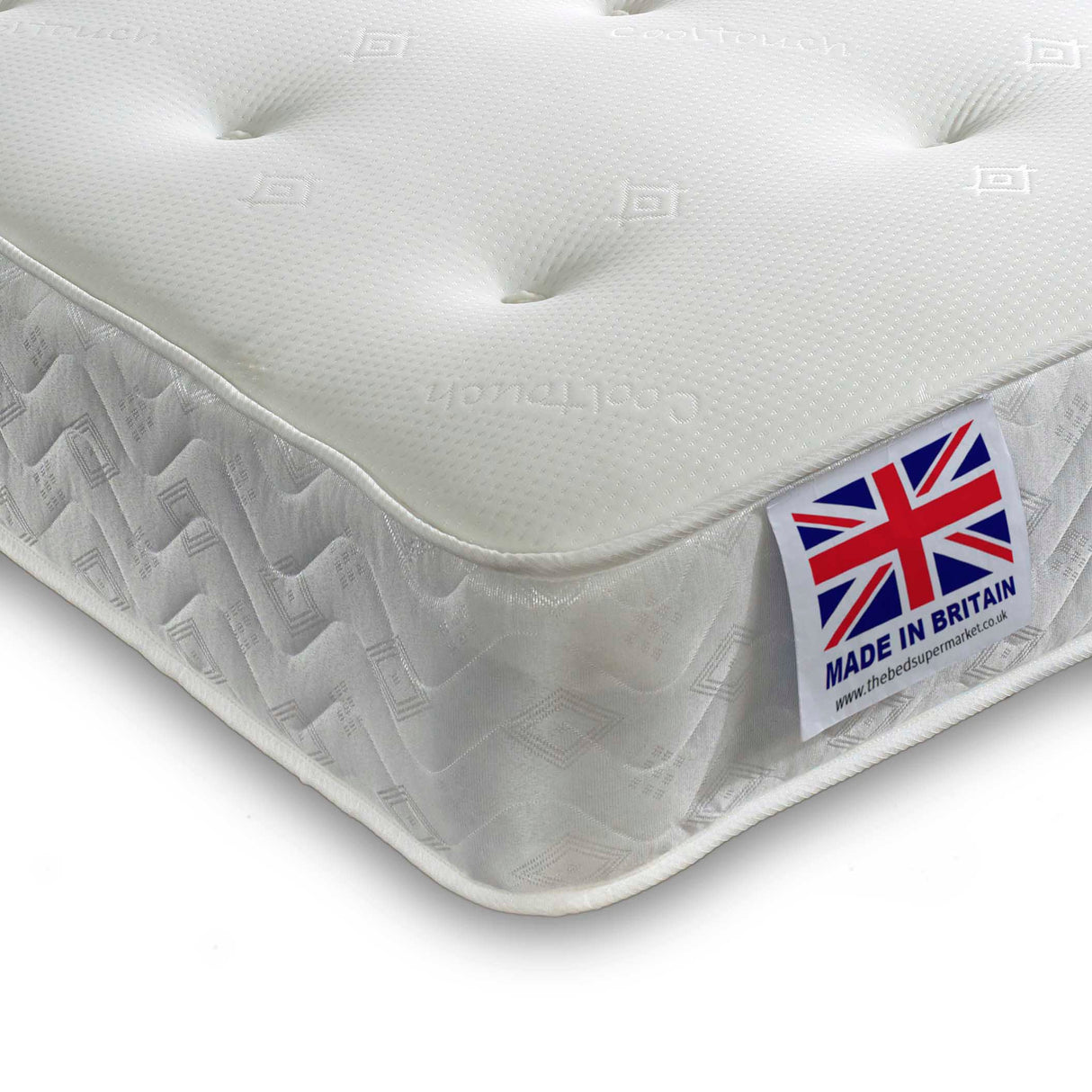 Winter/Summer Zip and Link Memory Foam Sprung Mattress