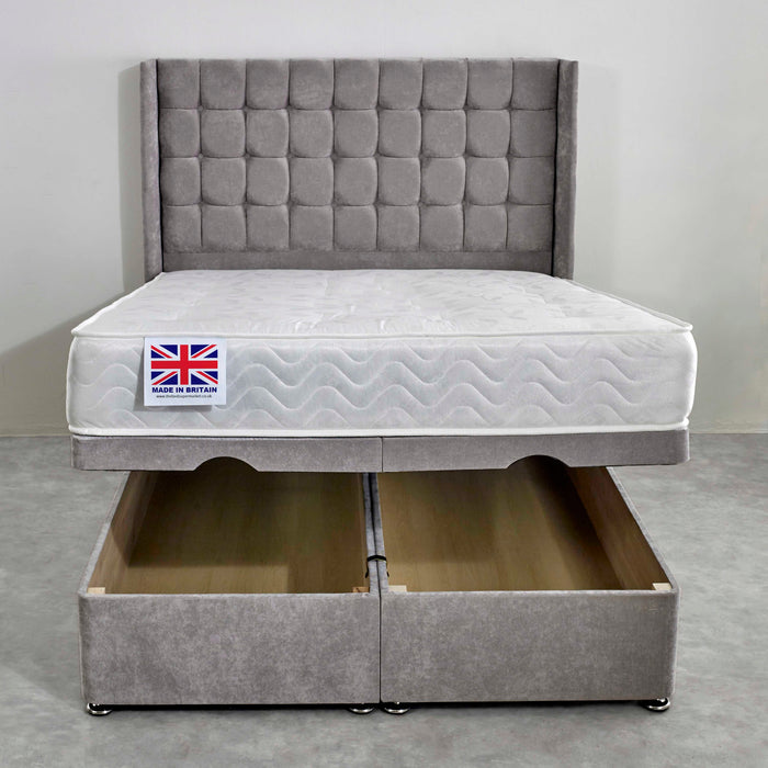 Attingham Coil Sprung Ottoman Bed Set