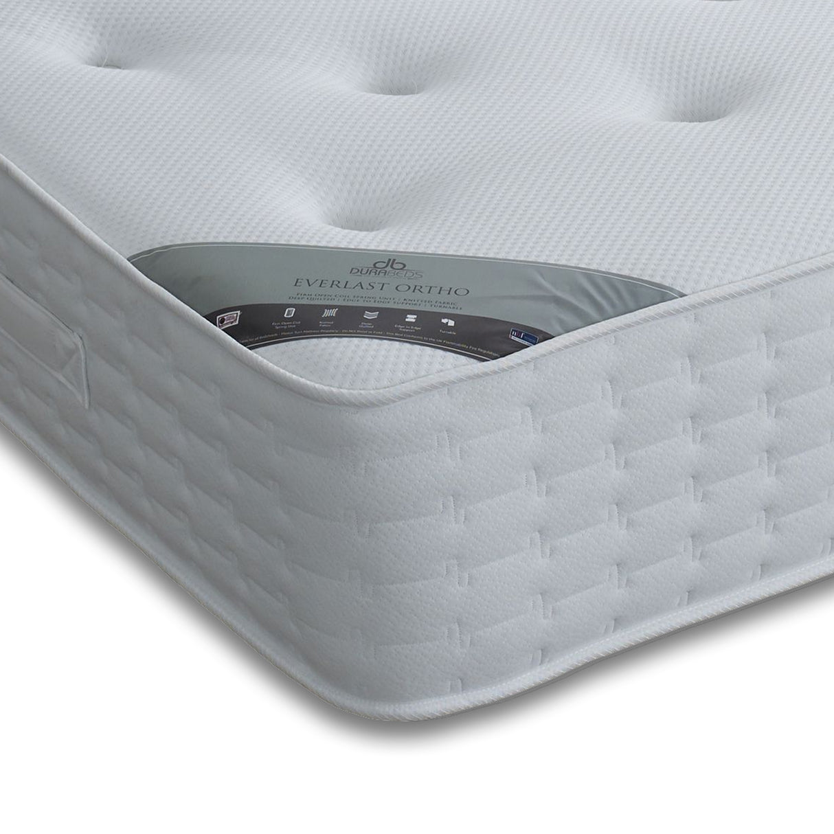 Dura Beds Everlast Open Coil Ortho Firm Mattress