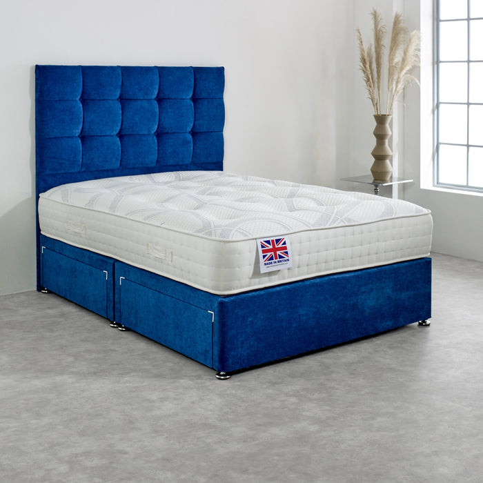 Harrogate 1000 Pocket Sprung Silk Divan Bed Set