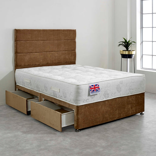 Newbury Orthopaedic Extra Firm Sprung Divan Bed Set