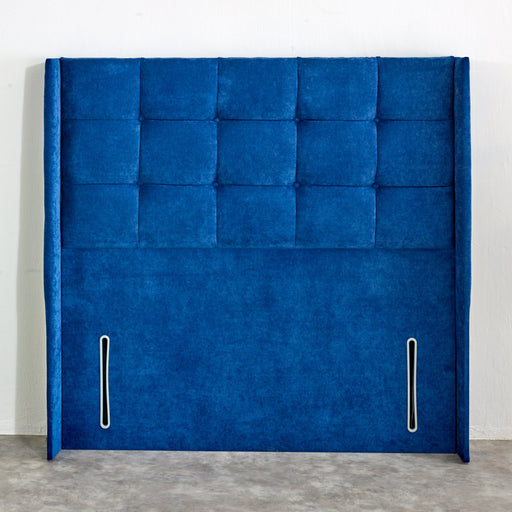Clermont Winged Floor Standing Upholstered Headboard