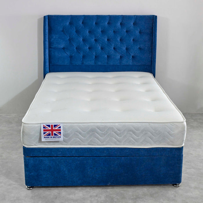 Winter/Summer Memory Foam Ottoman Bed Set